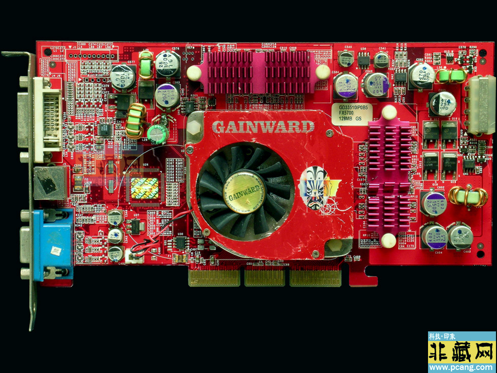 GAINWARD Geforce FX5700 128M GS