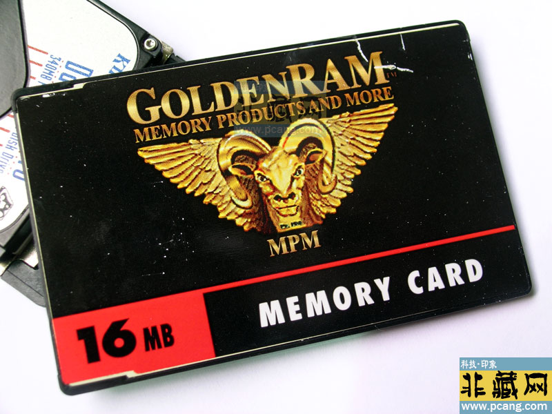 GoldenRAM Memory Card