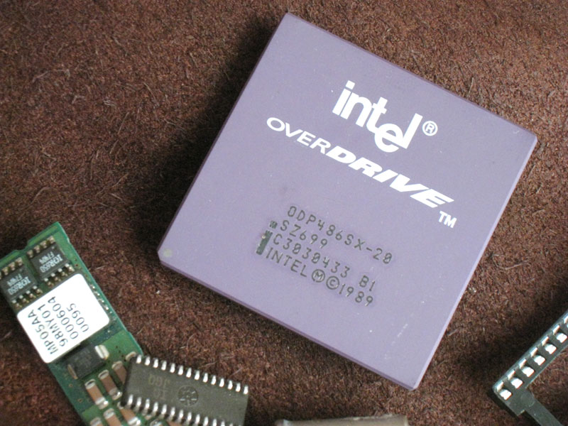 intel ODP486 SX-20 PGA