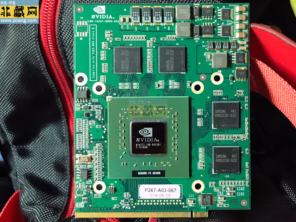 Nvidia Quadro FXGO1400M Sample