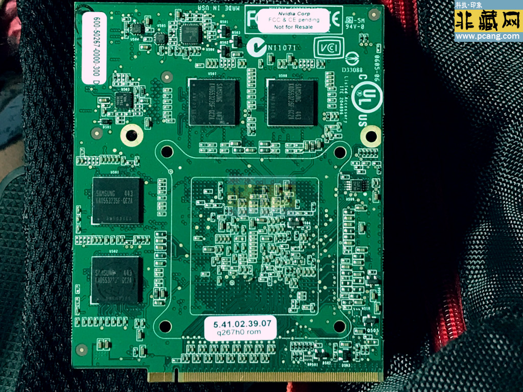Nvidia Quadro FXGO1400M Sample