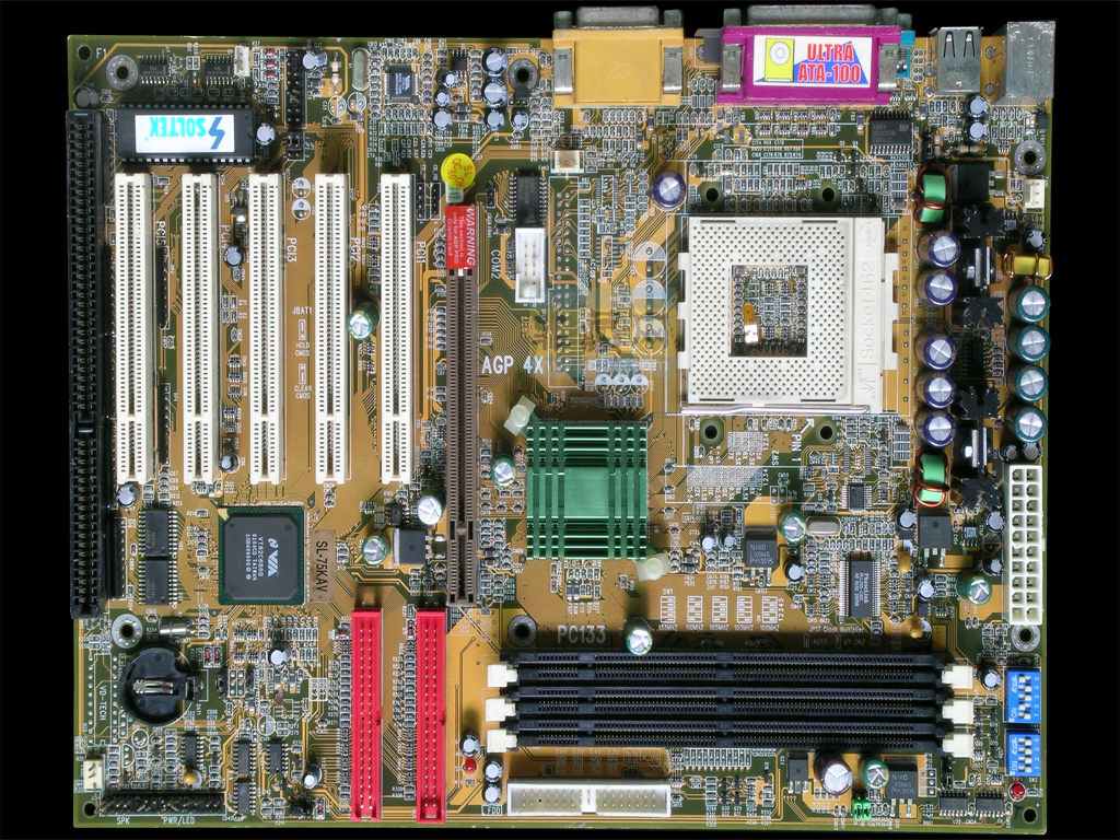 Soltek SL-75kav Mainboard